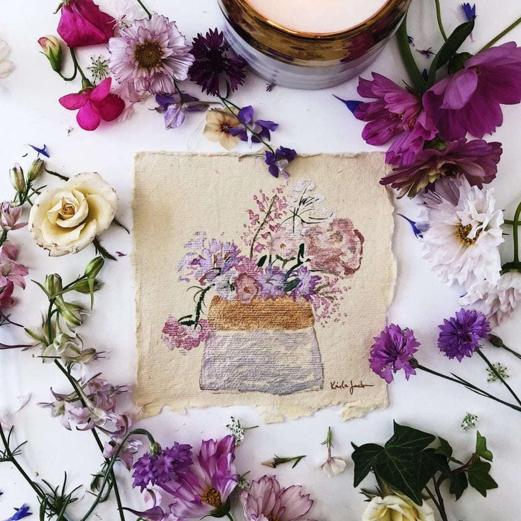 The Growing Candle — Mint & Eucalyptus