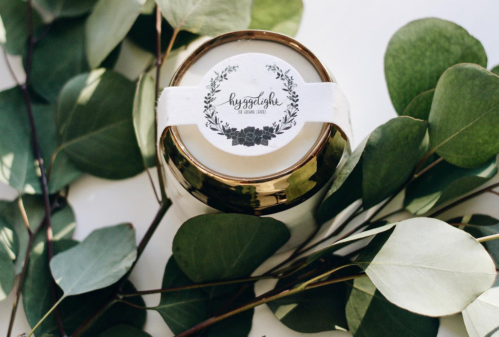 The Growing Candle — Lavender